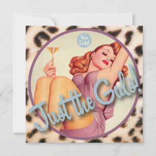 Die Kitsch Bitsch: Nur die Mädels! Einladung