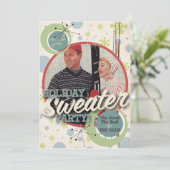 Die Kitsch Bitsch: Weihnachtspullover-Party! Einladung (Stehend Vorderseite)