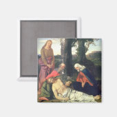 Die Klage des Toten Christi Magnet (Vorderseite/Rückseite)