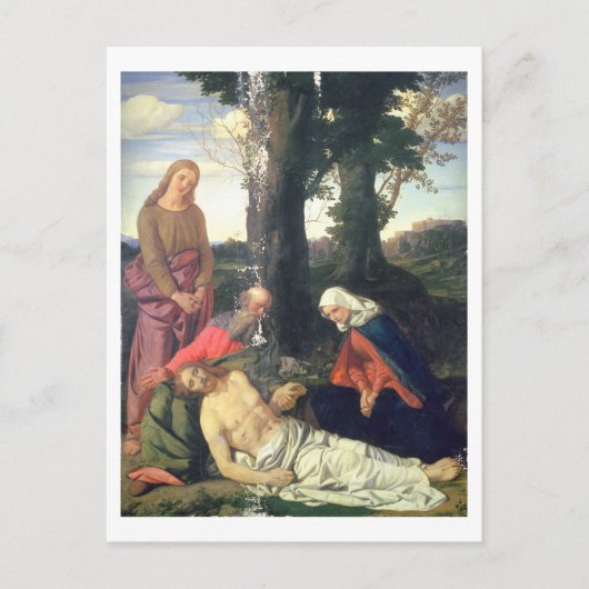 Die Klage des Toten Christi Postkarte (Vorderseite)