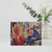 Die Klage Postkarte (Stehend Vorderseite)