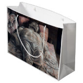 Die Klage über den Toten Christus, Mantegna Große Geschenktüte (Rückseite Schrägansicht)