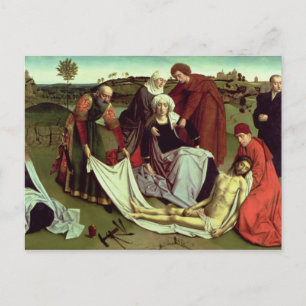 Die Klage über den Toten Christus Postkarte