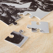 Die Klapperschlange, 1905 (Bronze) (b/w Foto) Puzzle (Seite)