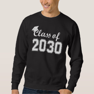 Die Klasse 2030 wächst mit mir am ersten Schultag Sweatshirt
