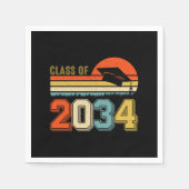 Die Klasse 2034 wächst mit dem ich vor dem Abschlu Serviette (Vorderseite)