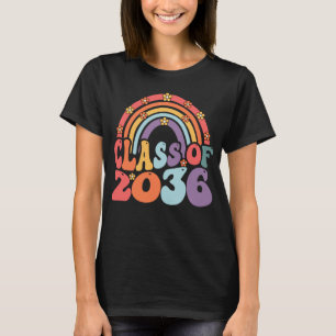 Die Klasse 2036 wächst mit mir am ersten Schultag T-Shirt