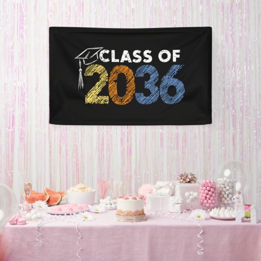 Die Klasse des Jahres 2036 wächst mit mir am erste Banner (Party)