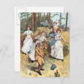 Die Klasse des Professors Postkarte (Vorne/Hinten)