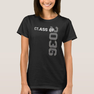 Die Klasse von 2035 wächst mit mir zurück zur Schu T-Shirt