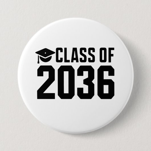 Die Klasse von 2036 wächst mit mir zurück zur Schu Button (Vorderseite)