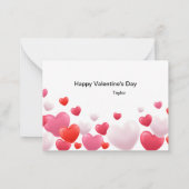 Die Klassenzimmer-Karten der Afroamerikanerin Mitteilungskarte (Rückseite)