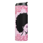 Die klassische Baddie Frau Tumbler Thermosbecher (Nach links gedreht)