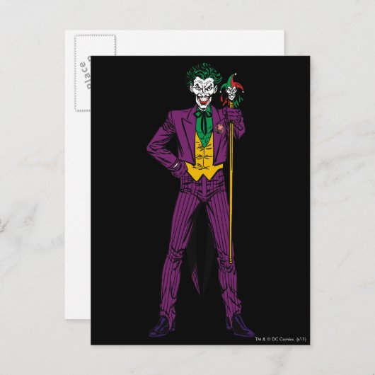 Die klassische Joker Postkarte (Vorne/Hinten)