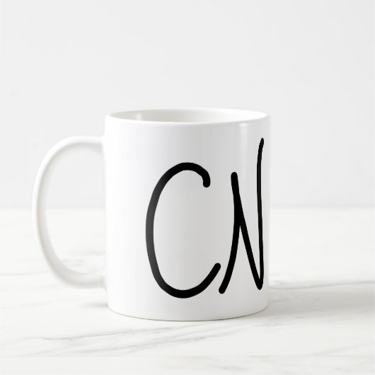 Die klassische KN-Tasse Kaffeetasse (Links)