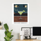 Die klassische Margarita Poster (Heimbüro)
