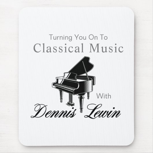 Die klassische Musik Mousepad (Vorne)