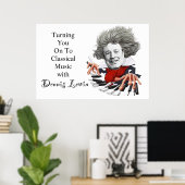 Die klassische Musik Poster (Heimbüro)