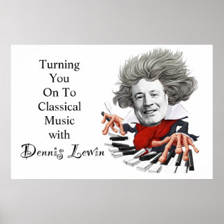 Die klassische Musik Poster