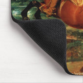 Die klassische Pferdesammlung Mousepad (Ecke)