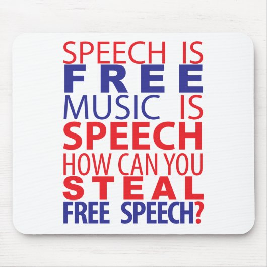 Die klassische Sprache ist kostenlos. Mousepad (Vorne)