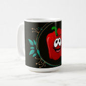 *"Die klassische Tasse: Das OG der Kaffeehäuser"** Kaffeetasse (Vorderseite Links)