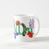 Die klassische Tasse der Linda "Wildblumen" (VorderseiteRechts)