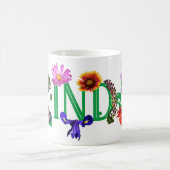 Die klassische Tasse der Linda "Wildblumen" (Mittel)