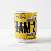 Die klassische Tasse Lissabon Tram 28 (Mittel)