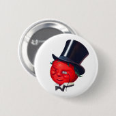 die klassische Tomate Button (Vorne & Hinten)