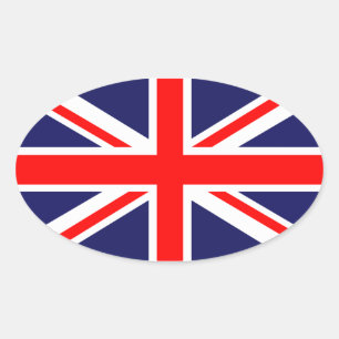 Die klassische Universe Ovaler Aufkleber