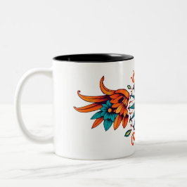 Die klassische Zwei-Tone-Tasse Zweifarbige Tasse