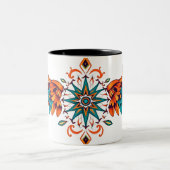 Die klassische Zwei-Tone-Tasse Zweifarbige Tasse (Mittel)