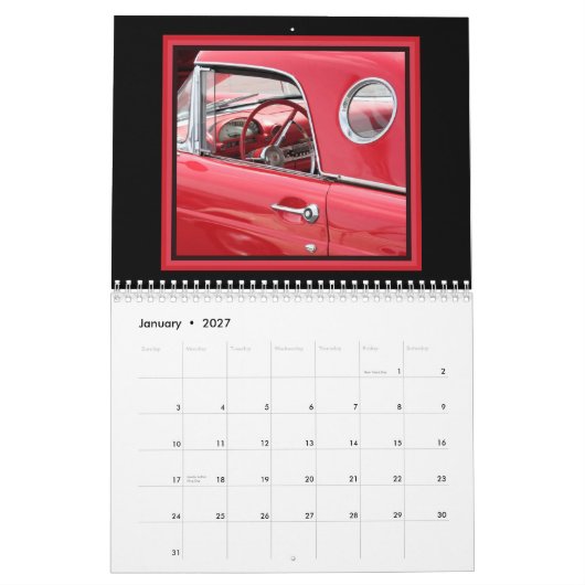 Die klassischen Autos des Vaters Kalender (Jan 2027)