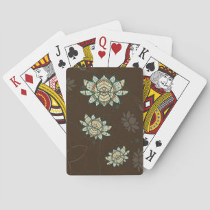Die klassischen Lotus-Spielkarten Spielkarten