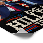 Die Klatsche ist ein Hillbilly und ein Felon, um s Poster (Ecke)