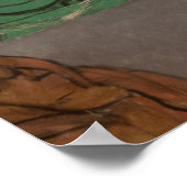 Die Klavierlektion von Matisse Poster (Ecke)