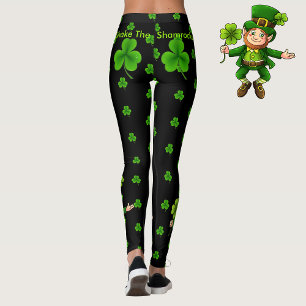 Die Kleeblätter St. Patrick's Day Leggings schütte