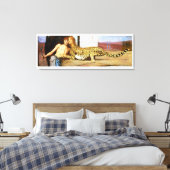 Die Kleider - Fernand Khnopff 1896 Leinwanddruck (Insitu (Schlafzimmer))