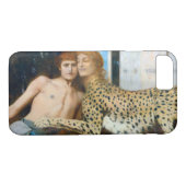 Die Kleider, Fernand Khnopff Case-Mate iPhone Hülle (Rückseite (Horizontal))