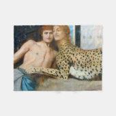 Die Kleider, Fernand Khnopff Fleecedecke (Vorderseite (Horizontal))