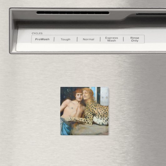 Die Kleider, Fernand Khnopff Magnet (In Situ (Geschirrspüler))