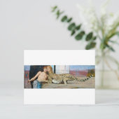 Die Kleider, Fernand Khnopff Postkarte (Stehend Vorderseite)