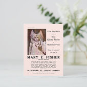 Die Kleider von Ellen Terry Postcard Postkarte (Stehend Vorderseite)