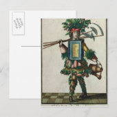 Die Kleidung des Gärtners Postkarte (Vorne/Hinten)