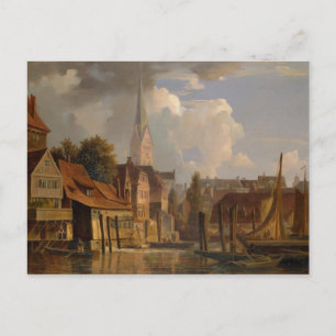Die Kleine Alster 1842, 1842 Postkarte