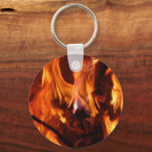 Die kleine blaue Flamme Schlüsselanhänger (Vorderseite)