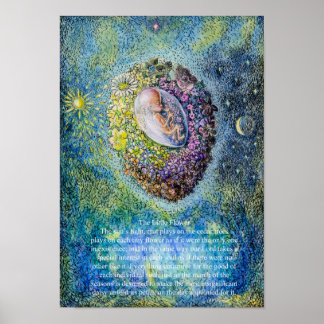 Die kleine Blume Poster