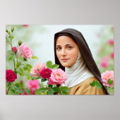 Die kleine Blume: St. Thérèse von Lisieux Poster (Vorne)