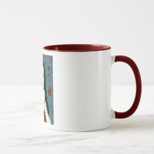 Die kleine Blumen-Tasse Tasse